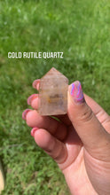 Load image into Gallery viewer, Gold Rutile Quartz
